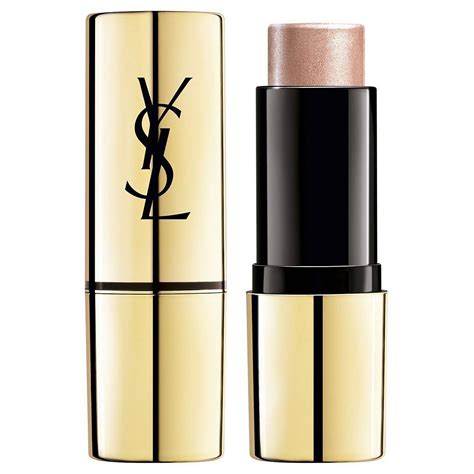 ysl touche eclat rose gold highlighter review|More.